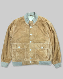  Light Sand Suede Jacket (M)