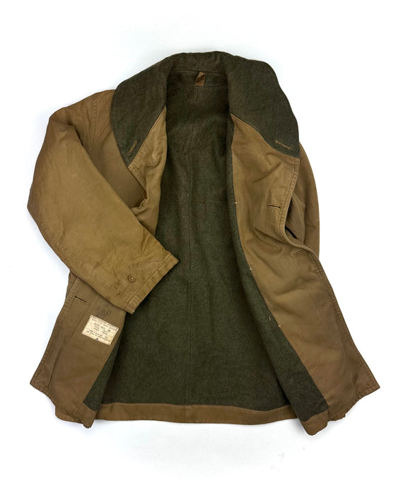 British Wool Shawl Collar Mackinaw (M)