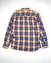 Polo Ralph Lauren Beige and Blue Checkered Shirt (L)