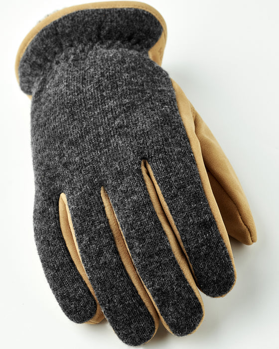 Hestra Noah Charcoal/Tan Gloves