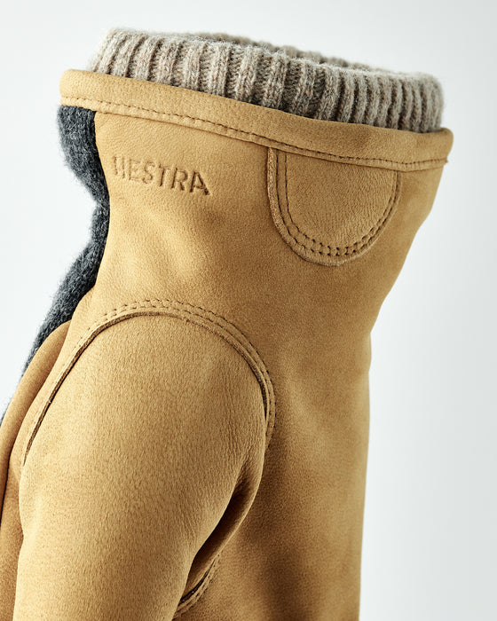Hestra Noah Charcoal/Tan Gloves