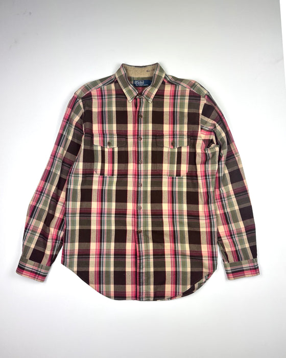 Polo Ralph Lauren Checkered CPO Shirt (L)