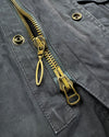 RL Blue Hunting Trench Coat (M)