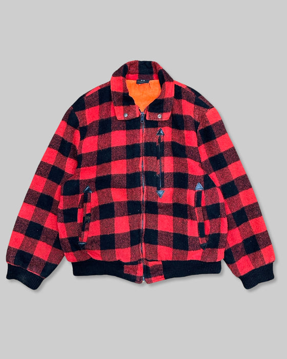 Thermo King Reversible Buffalo Plaid Jacket (L)