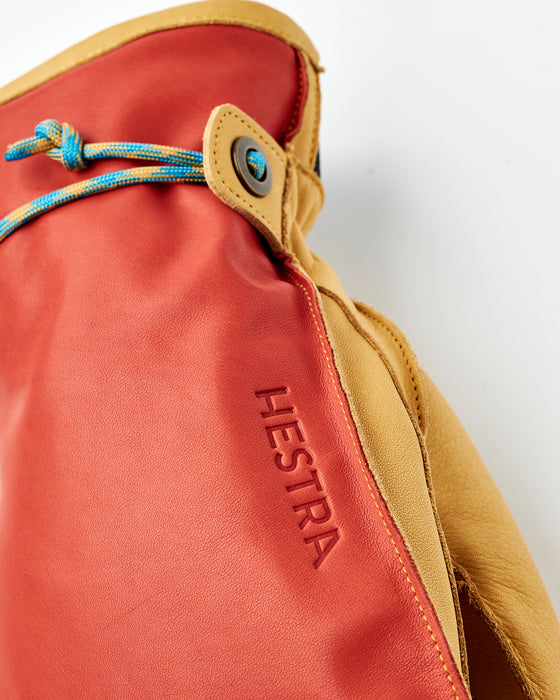 Hestra Wakayama Flame Red/Tan Gloves
