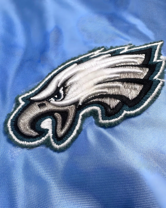 Alaska Blue Satin Bomber (XXL)
