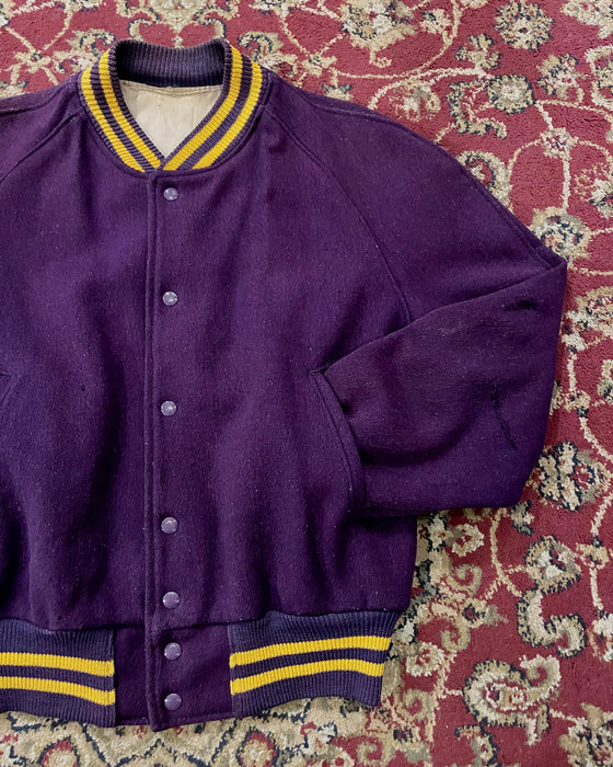 Purple Varsity Jacket (M)