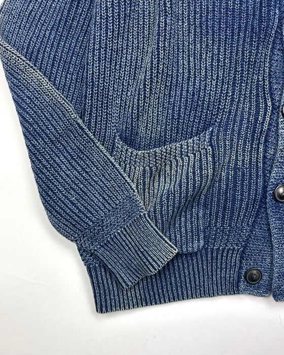 Ralph Lauren Denim & Supply Faded Indigo Cardigan (M)