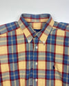 Polo Ralph Lauren Beige and Blue Checkered Shirt (L)