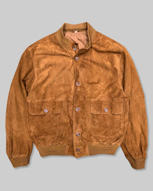  Medium Dark Suede Jacket (L)
