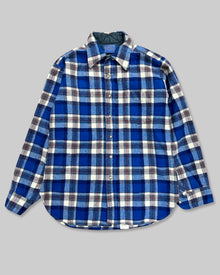  Pendleton White and Blue Checkered Shirt (S)