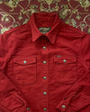 1943 CPO Shirt Moleskin Dark Red