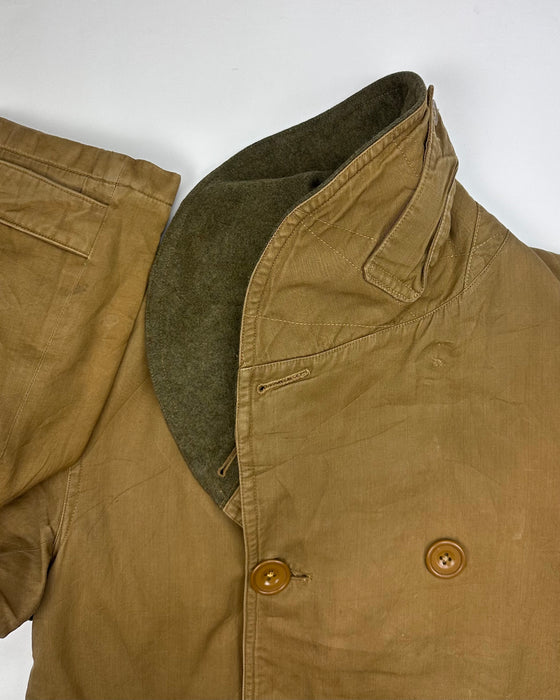 British Wool Shawl Collar Mackinaw (M)