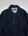 RL Blue Hunting Trench Coat (M)