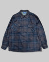 Dark Brown Checkered Pendleton Shirt (XL)