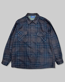  Dark Brown Checkered Pendleton Shirt (XL)