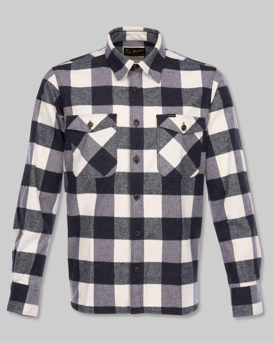 1943 CPO Shirt Buffalo White Flannel