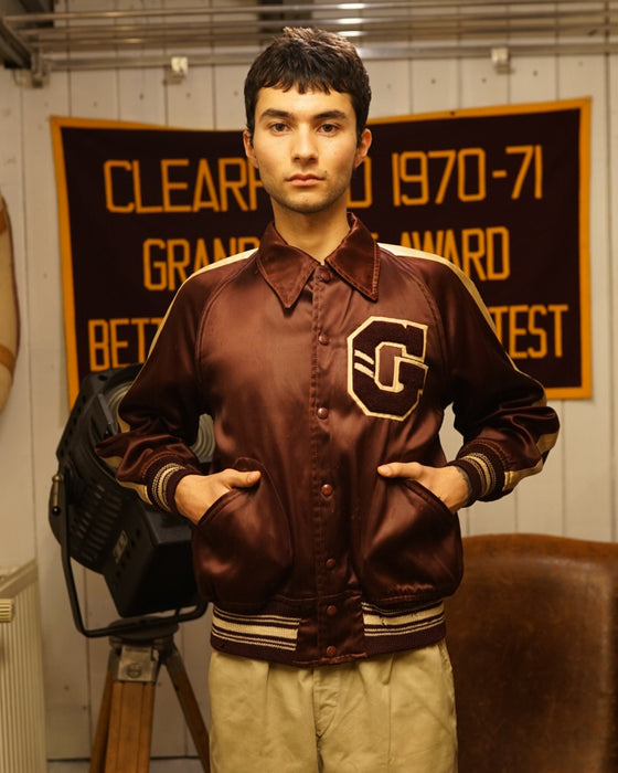 Satin G Letterman Jacket (M/L)