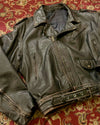 Biker Leather Jacket (XL)