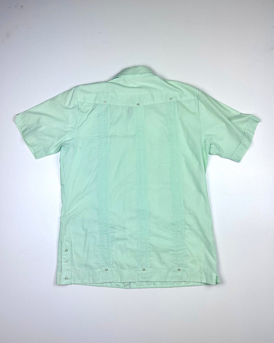 Guayabera Light Green Shirt (M)