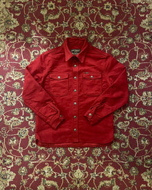  1943 CPO Shirt Moleskin Dark Red