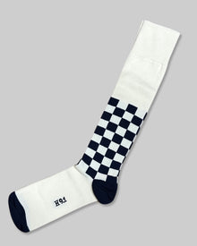  Heritage 9.1 X Peppino Blue Checkered Socks