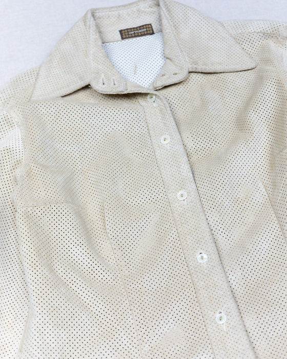 Leather Mesh Shirt (M)