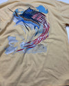 Guy Harvey Yellow American Marlin T-Shirt (M)