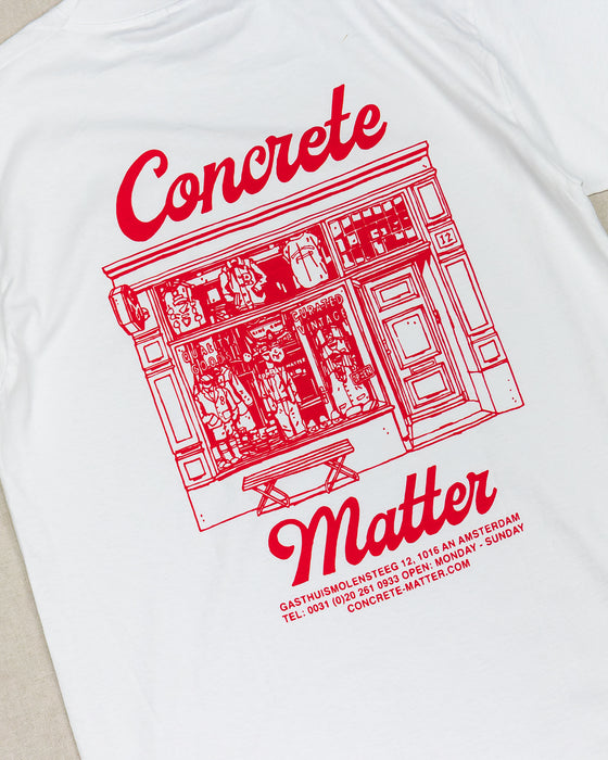 Concrete Matter Amsterdam Store Front T-Shirt