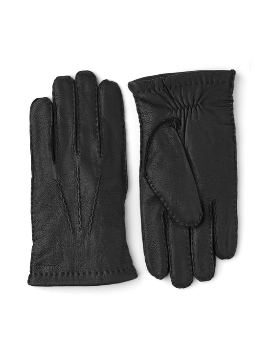 Hestra Matthew Black Deerskin Gloves