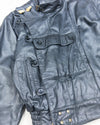 Leather Swedish Motorcycle Jacket Replica (L)