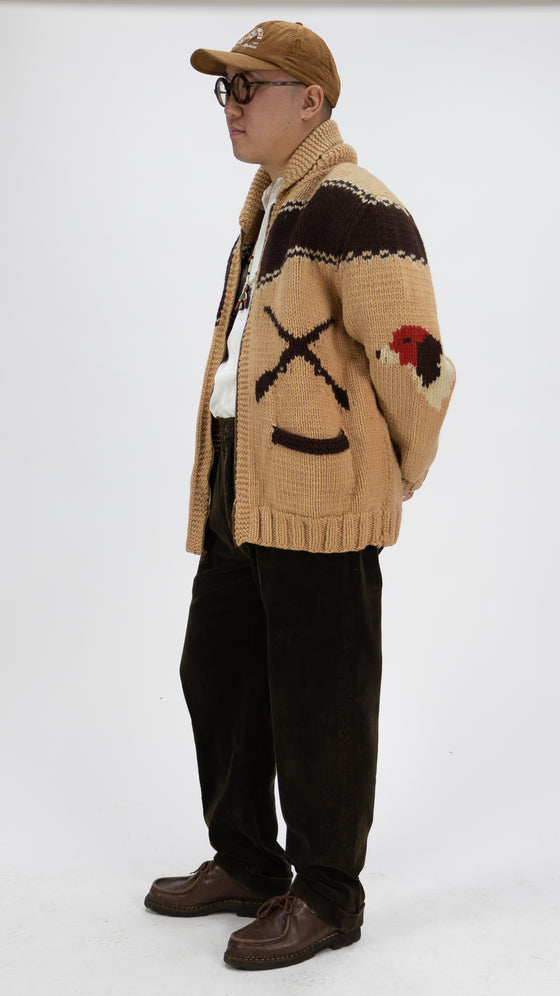 Beagle Knitted Cardigan (XL)