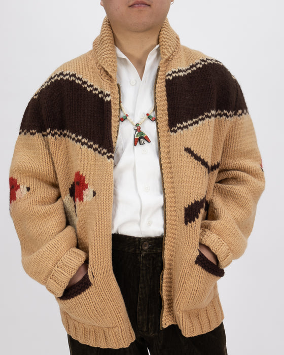 Beagle Knitted Cardigan (XL)