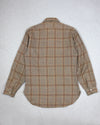 Pendleton Flannel Shirt Beige Plaid (S)