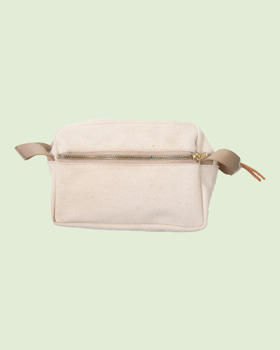Canvas Dopp Kit Natur