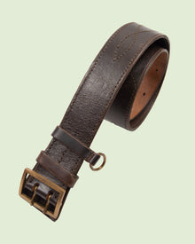  Vintage Tooled Army Belt