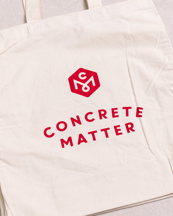 Concrete Matter Amsterdam Store Tote Bag
