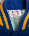 A Blue and Yellow Varsity Jacket (M)