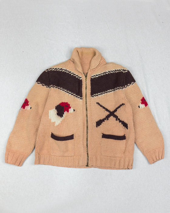 Beagle Knitted Cardigan (XL)