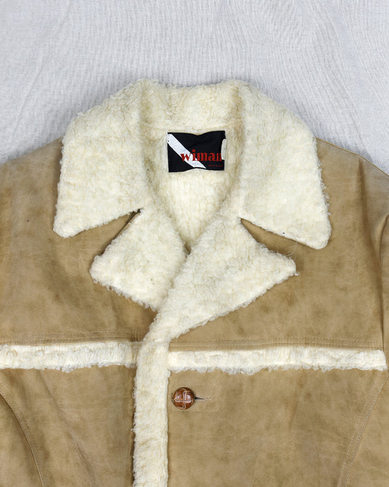 Fake Suede Lammy Coat (XL)