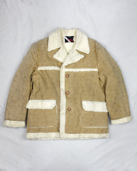 Fake Suede Lammy Coat (XL)