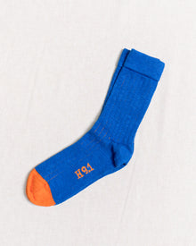  Heritage 9.1 Rafiki Blue Orange Socks