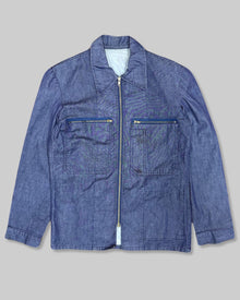  Denim Workwear Jacket Zippered (S)