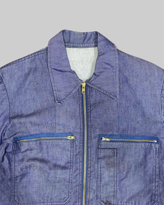 Denim Workwear Jacket Zippered (S)