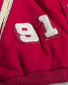 Keith Red and White Varsity Jacket (L)