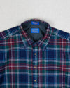 Pendleton Flannel Shirt Blue Red and Green (XXL)
