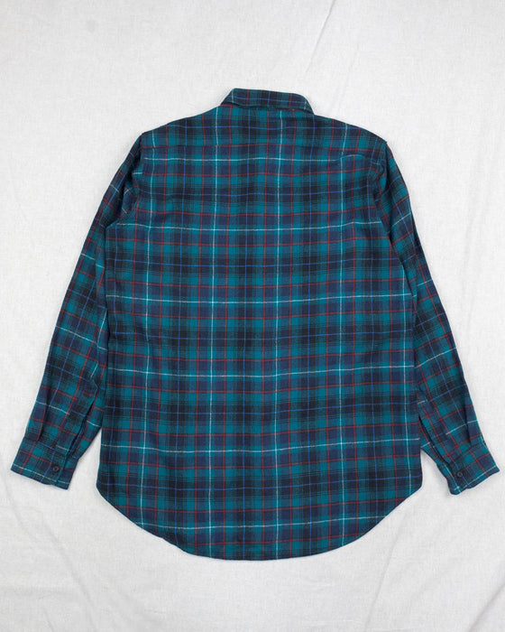Woolrich Green Red Tartan Shirt (XL)